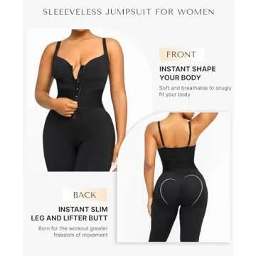 SHAPELLX Tummy Control Jumpsuit for Women