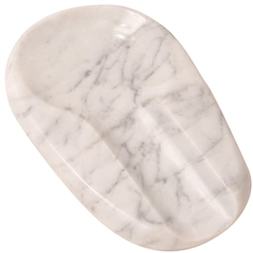 Marble Spoon Rest - Heat-Resistant, BPA-Free Spoon Holder for Stove Top - Kitchen Utensil Holder for Spoon, Ladle, Spatula & Other Accessories