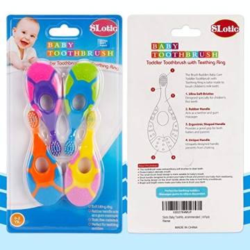Slotic Baby Toothbrush Set for Easy Oral Care and Teething