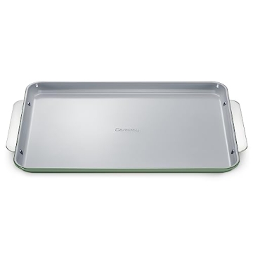 Caraway Non-Stick Ceramic Baking Sheet - Naturally Slick Ceramic Coating - Non-Toxic, PTFE & PFOA Fr...