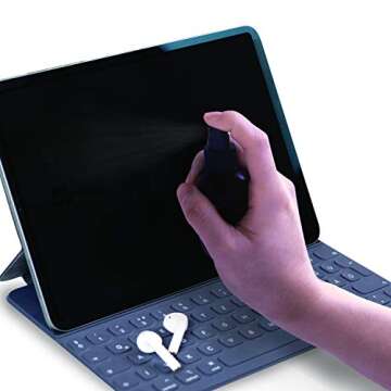 Articka Shine Screen Cleaner Spray for Electronic Devices – Computer Screen Cleaner with 2 Microfiber Cloths - Screen Cleaning Spray for Lenses, iPad, Tablets, Laptops, HDTVs – Natural Formula – 2.5oz