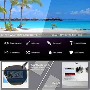 GRFISIA Small Round Polarized Sunglasses Women and Men Vintage Hexagon Square Sun glasses UV400 Protection