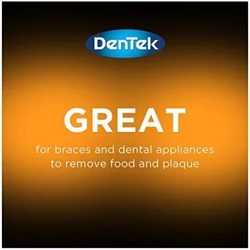DenTek Slim Brush Interdental Cleaners for Tight Spaces