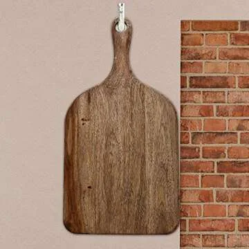 Make in Modern Acacia Wood Chopping/Cutting Board With Handle, 1-Piece, Brown