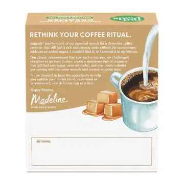 nutpods Keto-Friendly Sweetened Coffee Creamers With Zero-Sugar, 5 Calories Per Serving, Dairy-Free, Vegan, Non-GMO (Caramel, 3 Pack)