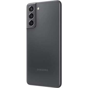 SAMSUNG Galaxy S21 5G, US Version, 128GB, Phantom Gray - T-Mobile (Renewed)