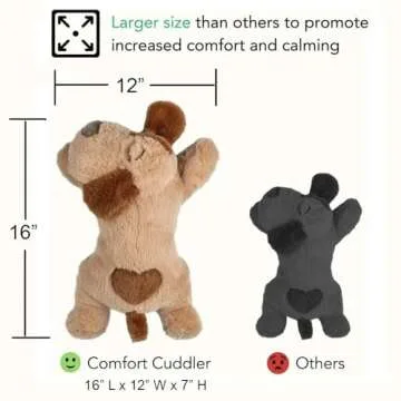 iHeartDogs Comfort Cuddler Puppy Toy for Dog Anxiety