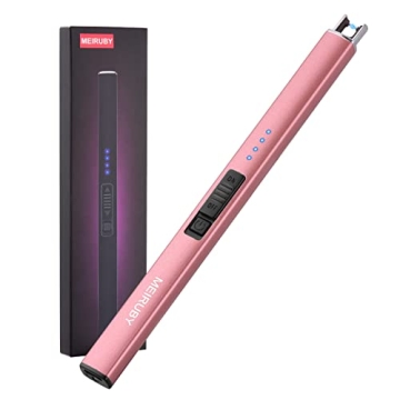 MEIRUBY Electric Candle Lighter Rechargeable USB Windproof