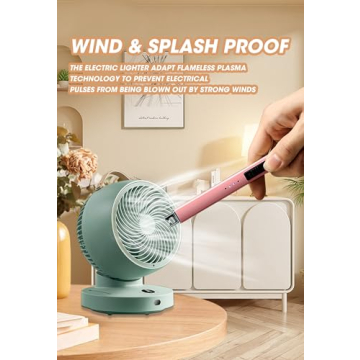 MEIRUBY Electric Candle Lighter Rechargeable USB Windproof