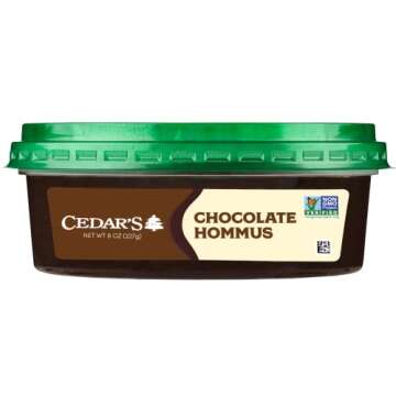 Cedar's Dark Chocolate Hommus, 8 Oz