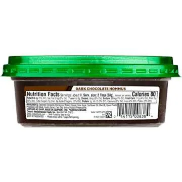 Cedar's Dark Chocolate Hummus Ideal for Healthy Snacking