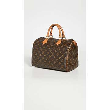 Louis Vuitton Women's Pre-Loved Speedy 30 Handbag Monogram, Brown, One Size