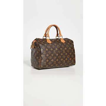 Louis Vuitton Women's Pre-Loved Speedy 30 Handbag Monogram, Brown, One Size