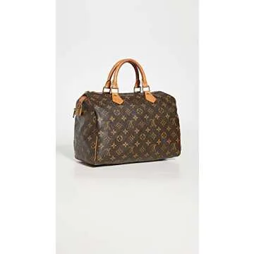 Louis Vuitton Women's Pre-Loved Speedy 30 Handbag Monogram, Brown, One Size