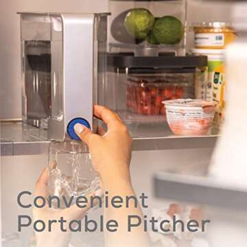 AquaTru Classic Alkaline Countertop Water Filter System for PFAS & Other Contaminants with 4-Stage Ultra Reverse Osmosis Technology (No Plumbing or Installation Required) | BPA Free