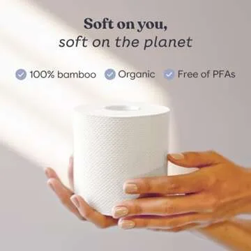Best Eco-Friendly Bamboo Toilet Paper – 3 Ply, Soft & Strong