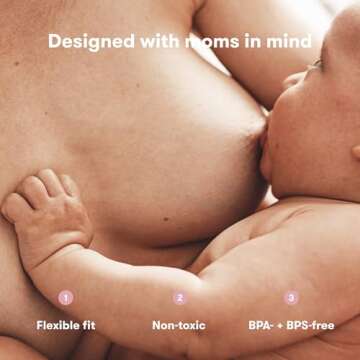 Frida Mom Instant Heating Pads for Breasts, Reusable Click-to-Heat Relief, Breastfeeding Essentials - 2 Small & 2 Large Heat Pads, 4pc set