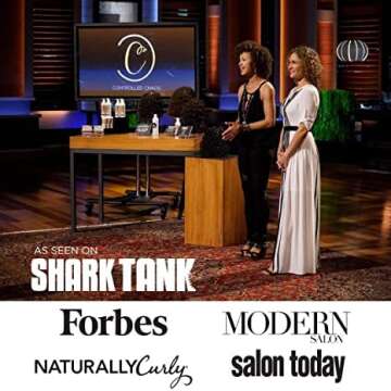 Controlled Chaos As Seen on Shark Tank Big Detangling Comb Hair Pick – Anti Static Bamboo Hair Pic...