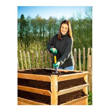 Lightweight Gardening Shovel with Comfortable D-Handle