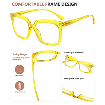 Stylish Eyekepper Square Reading Glasses for Women - C14