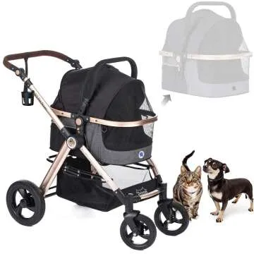 Pet Rover Prime 3-in-1 Pet Stroller for Travel