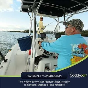 Caddycan Portable Trash Can - Collapsible & Durable Outdoor Waste Solution