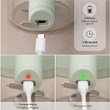 Electric Vegetable Cutter - 4 in 1 Portable Food Processor