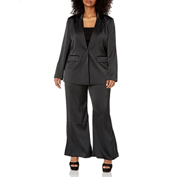 Shop Staples by The Drop Satin Blazer for Effortless Style