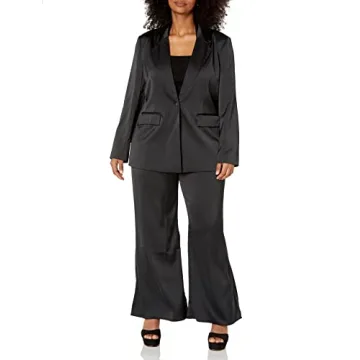 Shop Staples by The Drop Satin Blazer for Effortless Style