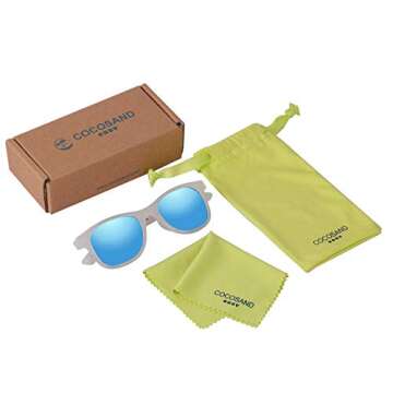 COCOSAND Kids UV400 Sunglasses for Toddlers 2-4 Years