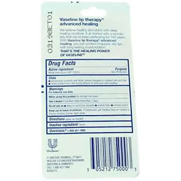 Vaseline Lip Therapy Advanced Formula - Pack of 3