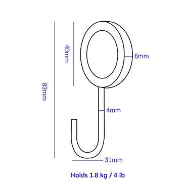 Elegant Solid Brass Wall Hooks - Stylish Decorative Storage