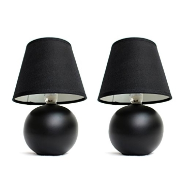 Mini Ceramic Globe Table Lamps Set for Stylish Spaces