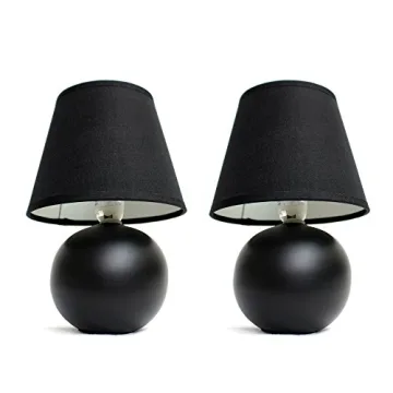 Mini Ceramic Globe Table Lamps Set for Stylish Spaces