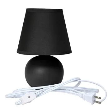 Mini Ceramic Globe Table Lamps Set for Stylish Spaces
