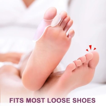 Promisun Bunion Pads - 10 Gel Cushions for Foot Relief