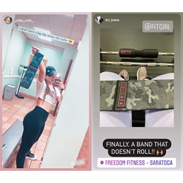 FITGIRL Resistance Hip Bands for Women Booty Legs Workout