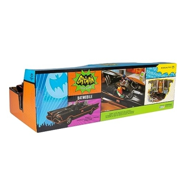 McFarlane DC Retro Batmobile Vehicle for Collectors