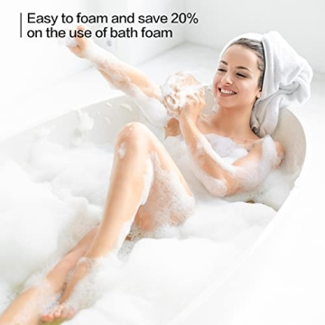 Fishent Bath Loofah Sponge – 3 Pack Exfoliating Body Scrubber