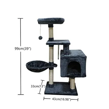 Shop FISH&NAP Cat Tree for Small Cats and Kittens