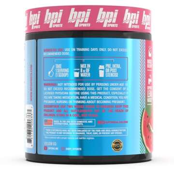 BPI Sports Best BCAA - BCAA Powder Post Workout Sports Drink with Branched Chain Amino Acids for Hyd...