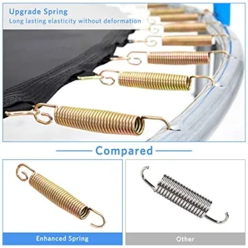 YAKEY Trampoline Outdoor Fun for All Ages 10FT 12FT 15FT