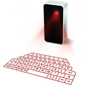UPGRADED Virtual Laser Projection Keyboard with Bluetooth Speaker