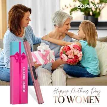 Stylish Rechargeable Electric Lighter for Moms and Grandmas