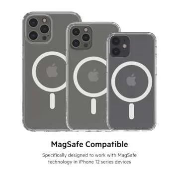 Belkin MagSafe-Compatible Magnetic Wireless Car Charger 10W - BoostCharge Pro Wireless Charger, Magnetic Car Vent Phone Mount for iPhone 16, iPhone 15, 14, & 13 Series, Power Supply Included - Black