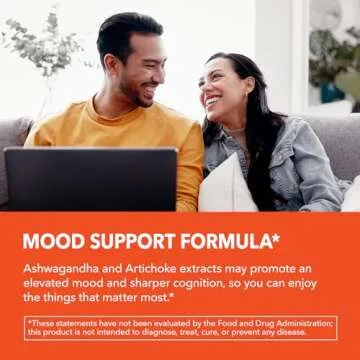 Ashwagandha Capsules 1000mg with Artichoke - Vegan Stress Support