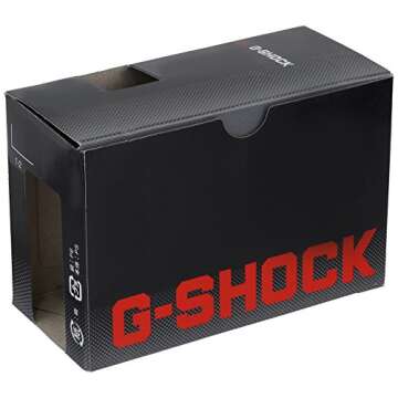 Casio Men's 'G-Shock' Quartz Resin Sport Watch , Black