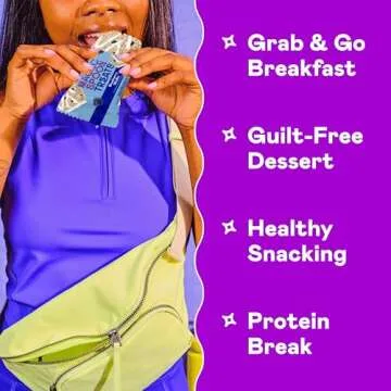 MAGIC SPOON High Protein Keto Snack Bars - Blueberry Muffin Flavor