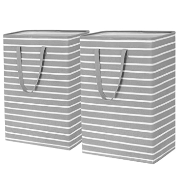 Goodpick Collapsible Laundry Baskets - 75L Storage Bins for Home Organization