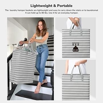 Goodpick Large Collapsible Laundry Hampers - Perfect for Organizing